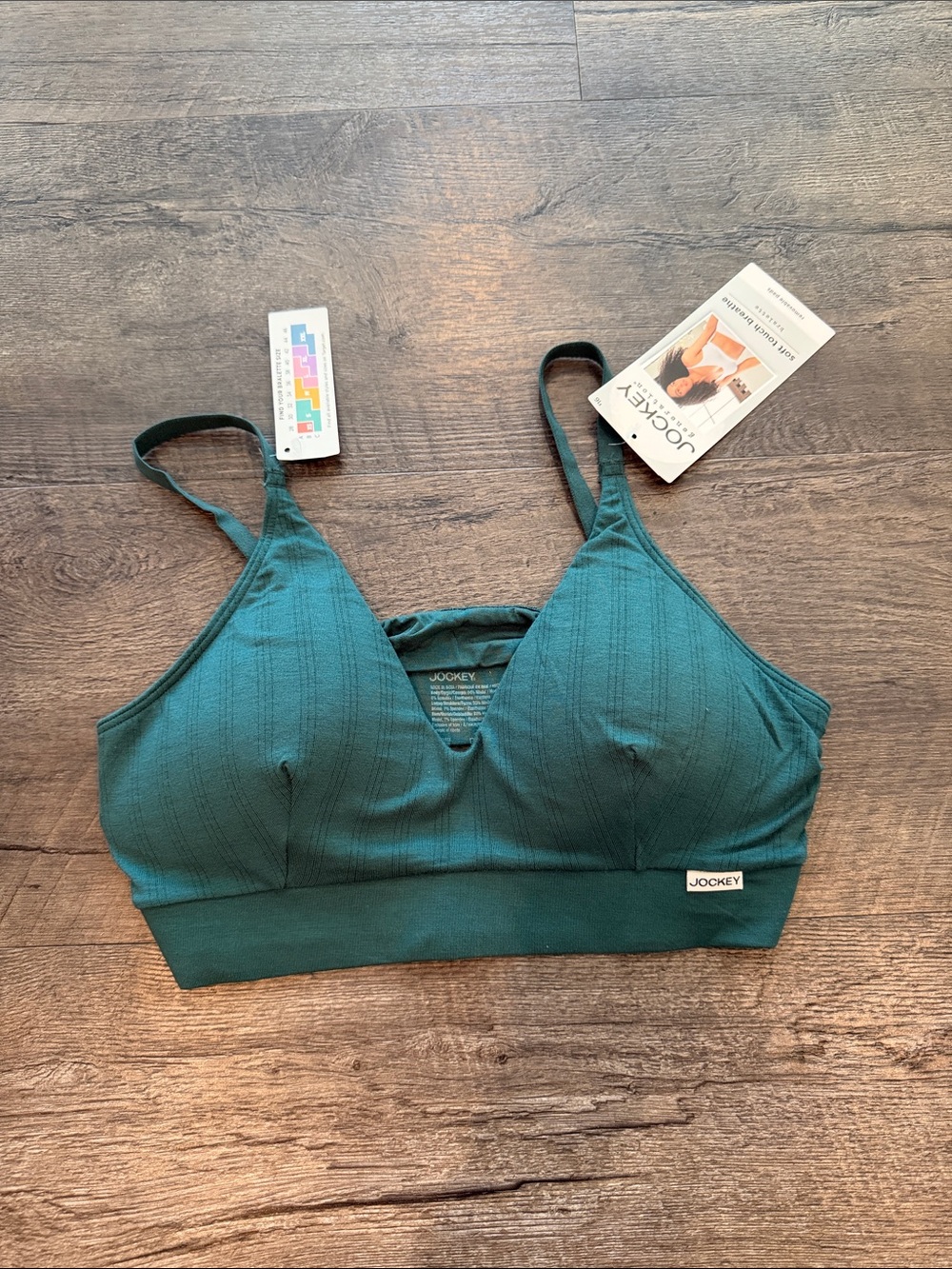 Jockey Generation Large Emerald Modal Seamless Soft Touch Breathe Wireless Bra